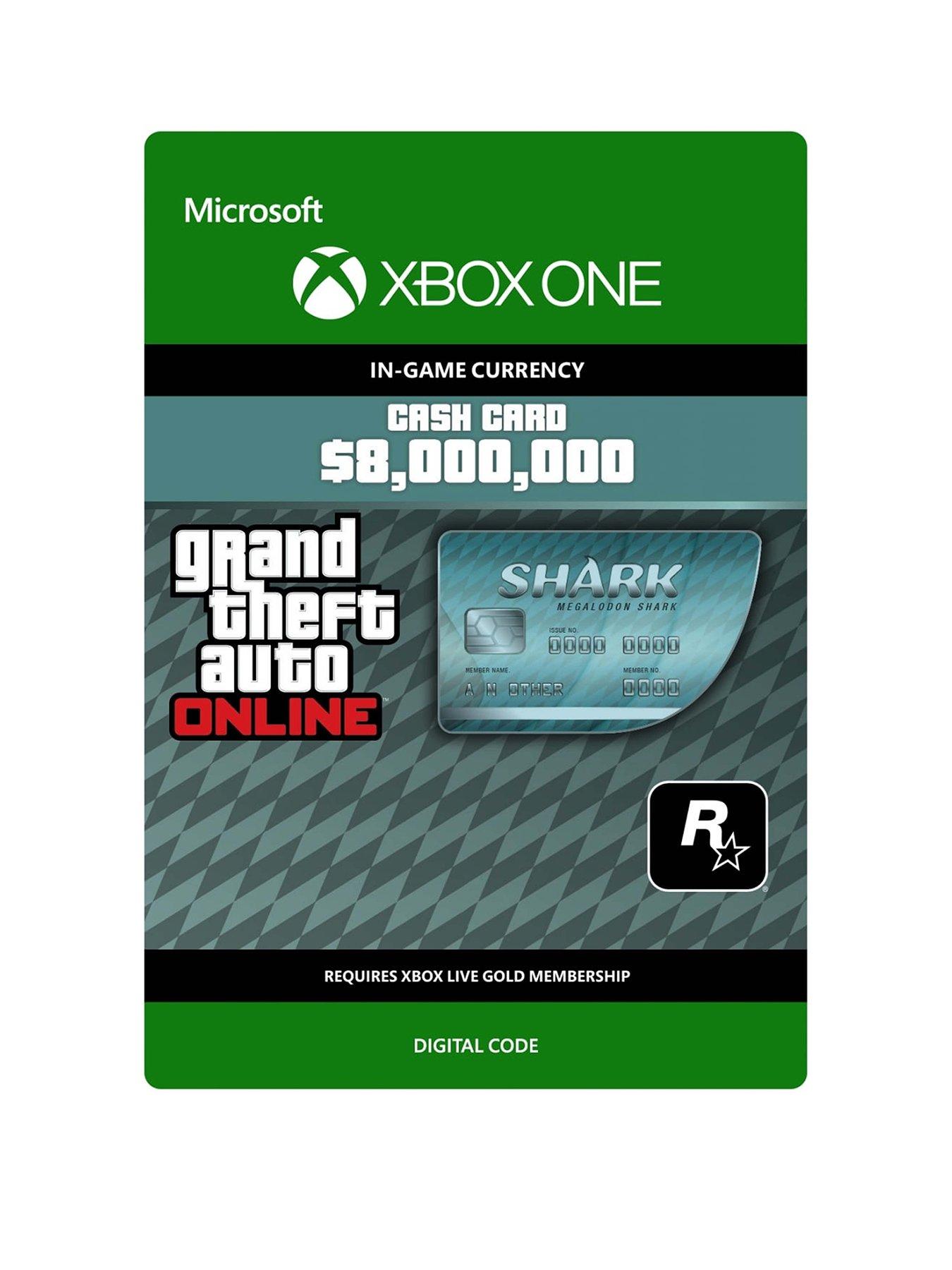 Xbox One Grand Theft Auto V: Megalodon Shark Card - Digital Download