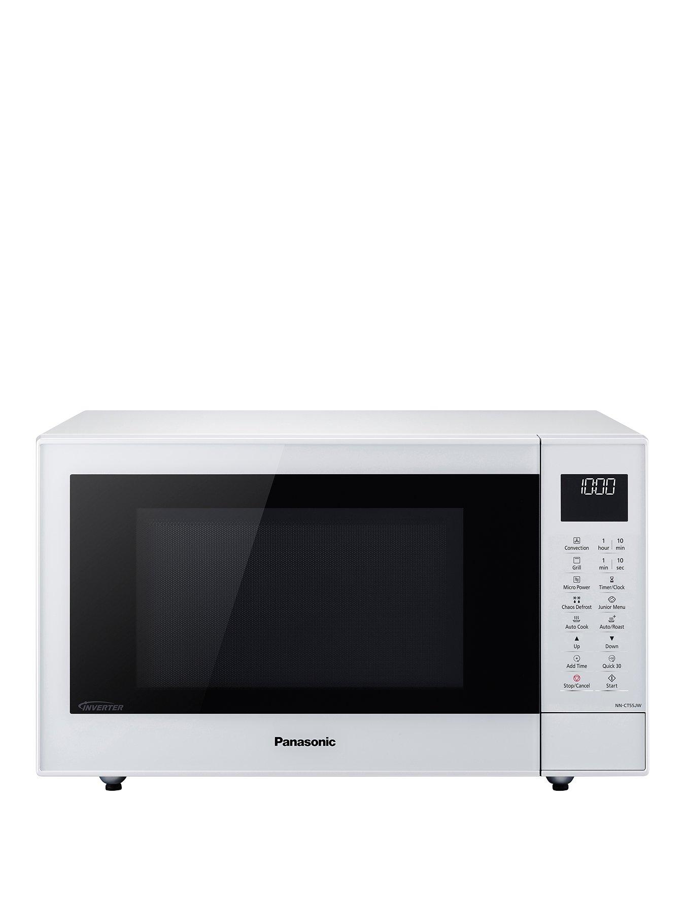 Panasonic Nn-Ct55Jwbpq 27-Litre Combination Microwave, Oven And Grill With Inverter Technology