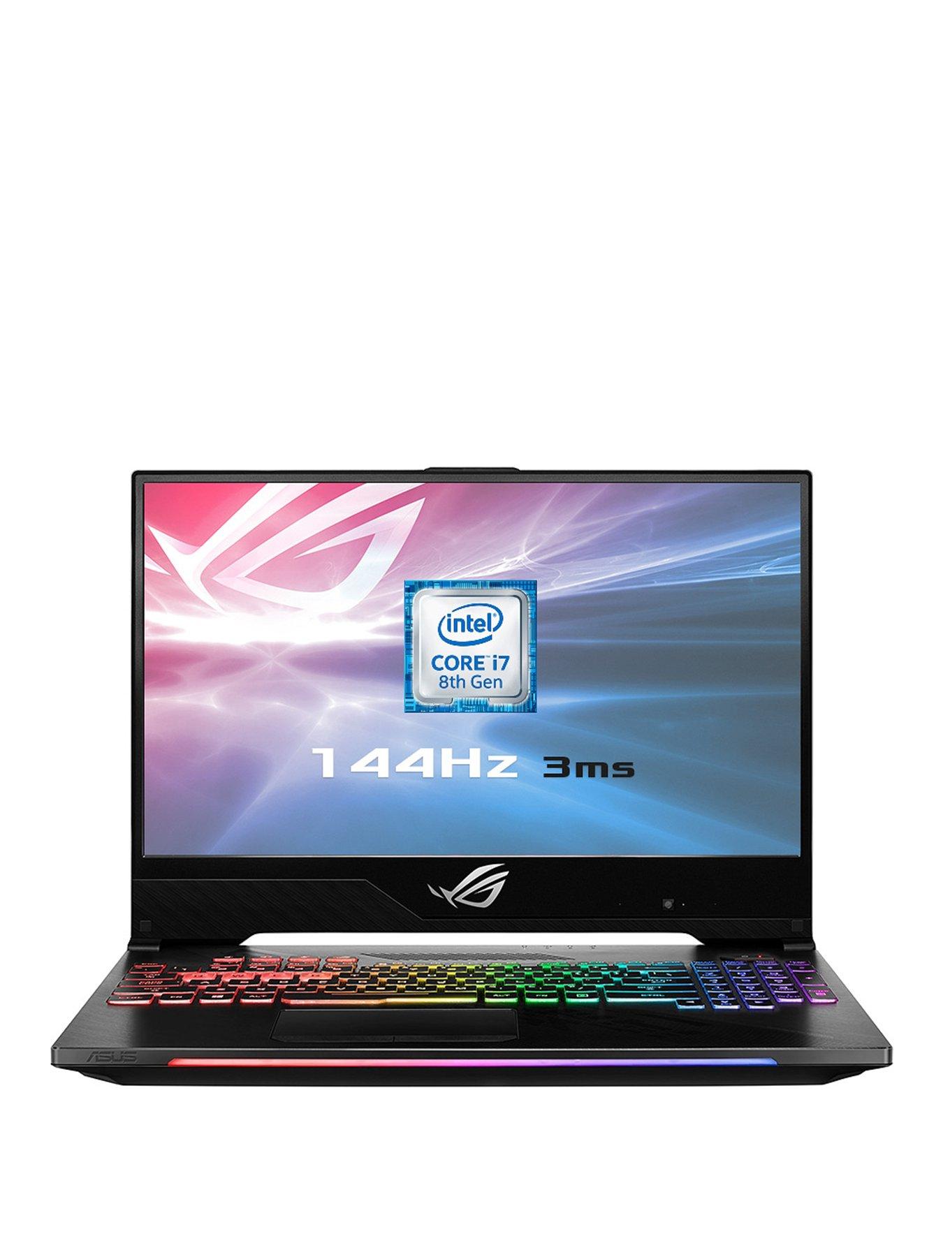 Asus Rog Strix Hero 2 Gl504Gm-Es192T Intel Core I7H, Geforce Gtx 1060 6Gb, 16Gb Ram, 1Tb Sshd &Amp; 256Gb Ssd, 15.6In Ips 144Hz Gaming Laptop With Bag &Amp; Headset + Call Of Duty Black Ops 4