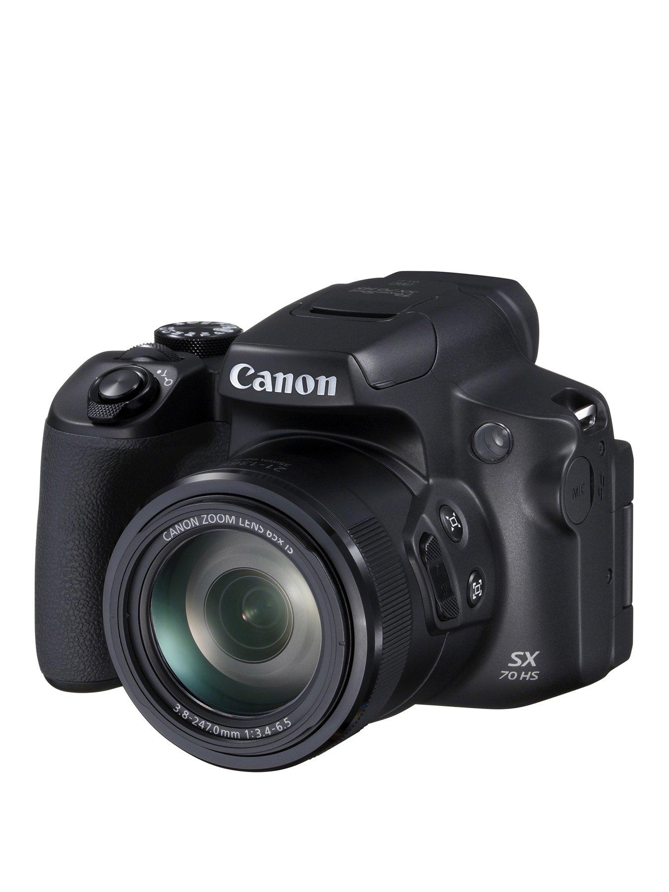 Canon Powershot Sx70 Hs Camera - 20.3Mp, 65X Zoom, 3 Inch Lcd, 4K Uhd, Wifi