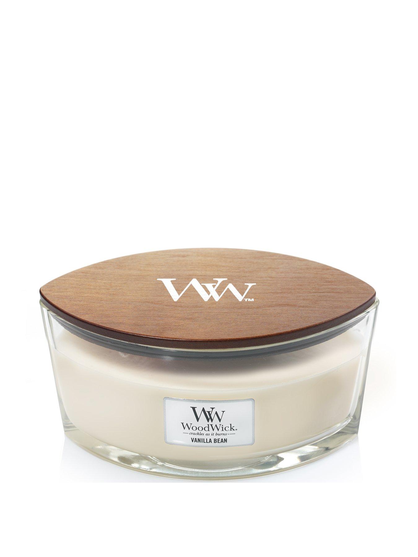 Product photograph of Woodwick Ellipse Candle Ndash Vanilla Bean from very.co.uk