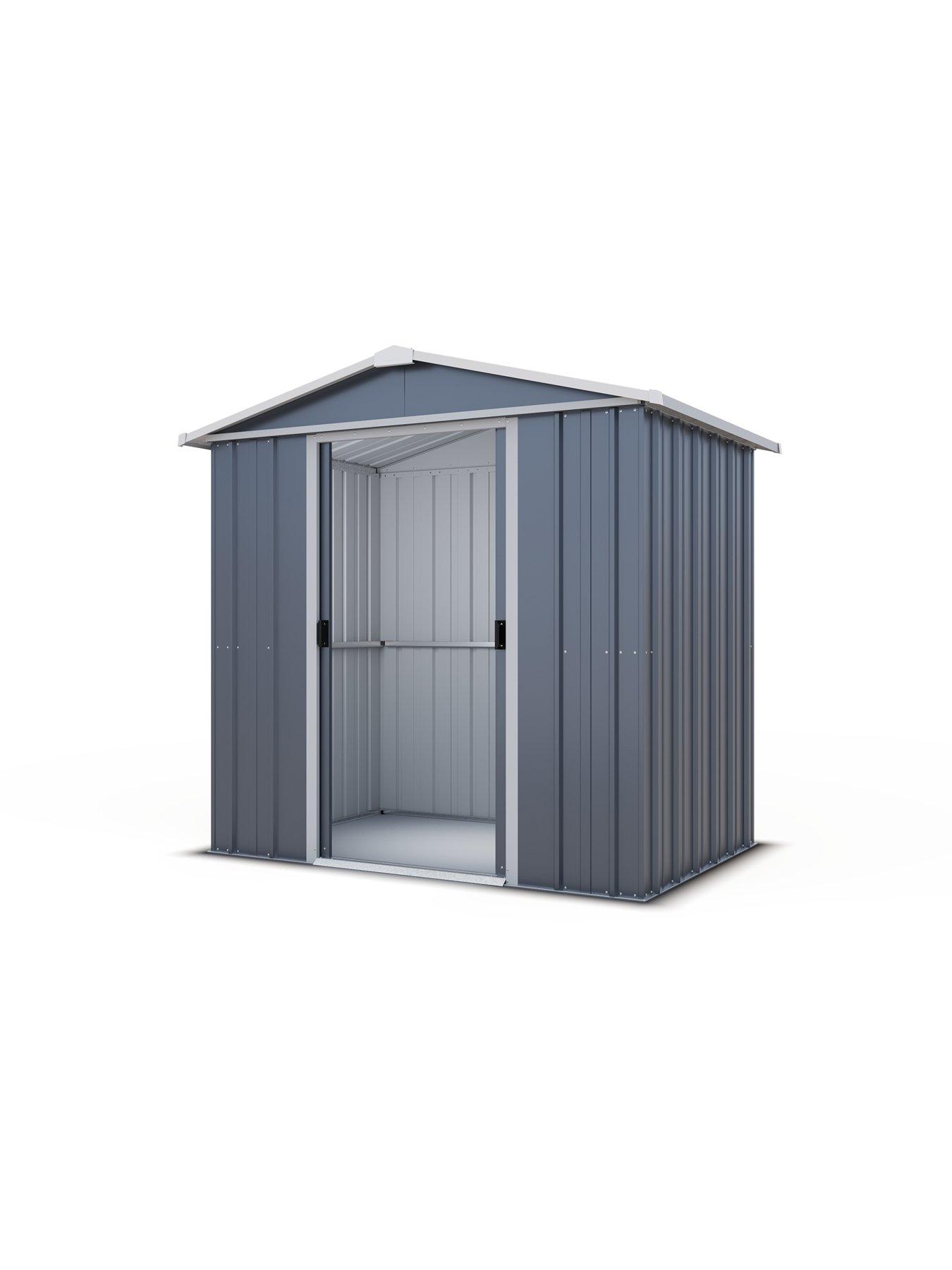Image 4 of 8 of Yardmaster 6 x&nbsp;7ft Castleton Apex Roof Metal Shed