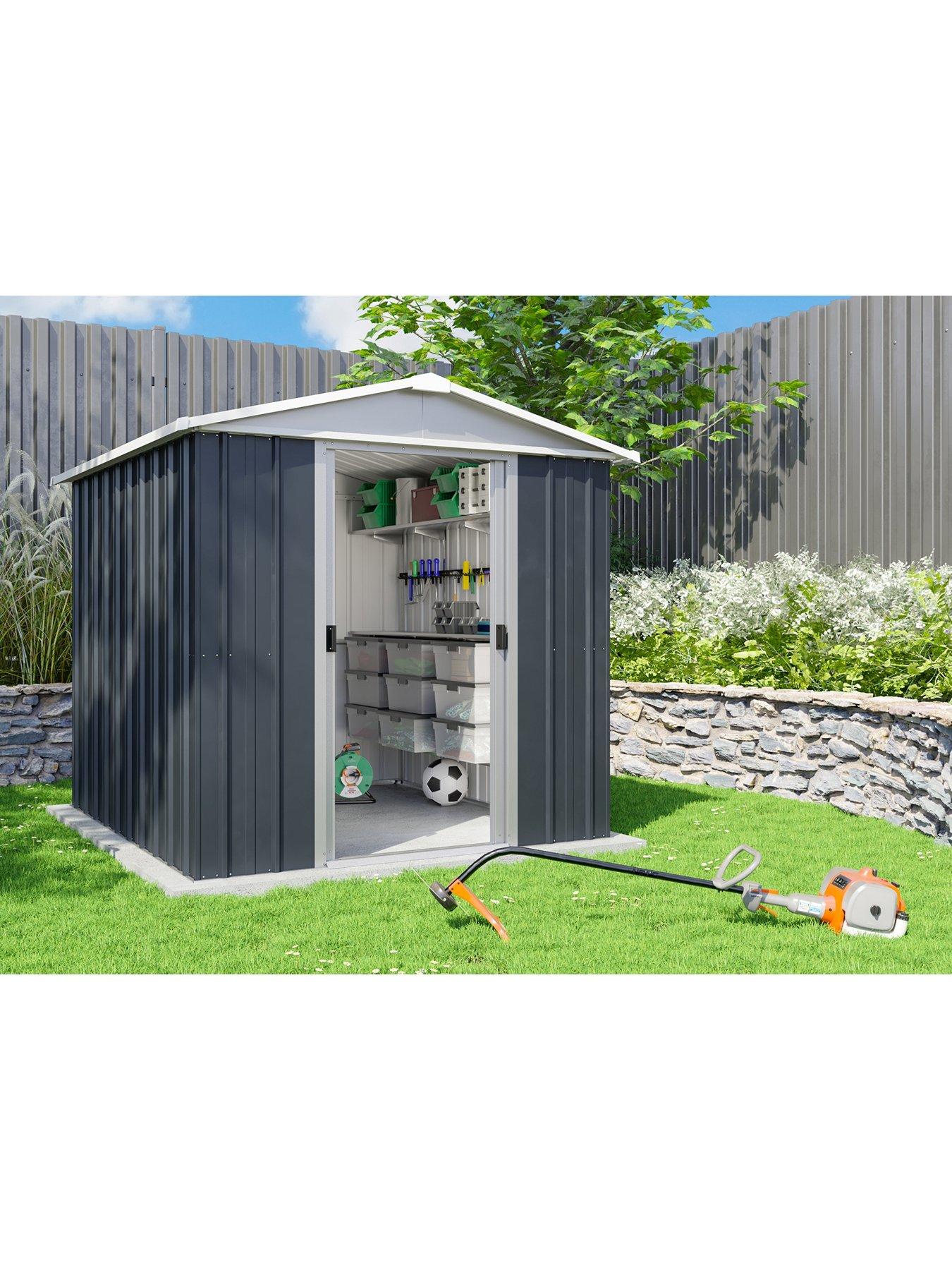 Image 7 of 8 of Yardmaster 6 x&nbsp;7ft Castleton Apex Roof Metal Shed