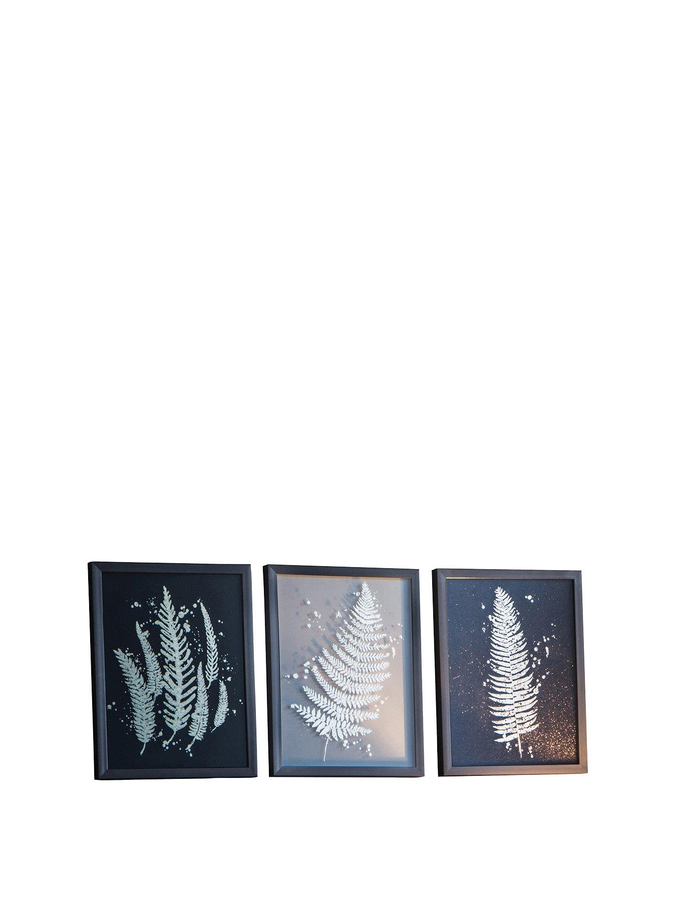 Gallery Gold Ferns Framed Wall Art &Ndash; Set Of 3 review