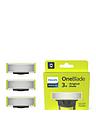 Image thumbnail 1 of 5 of Philips OneBlade Replacement Blades for Face, 3 Pack, QP230/50&nbsp;
