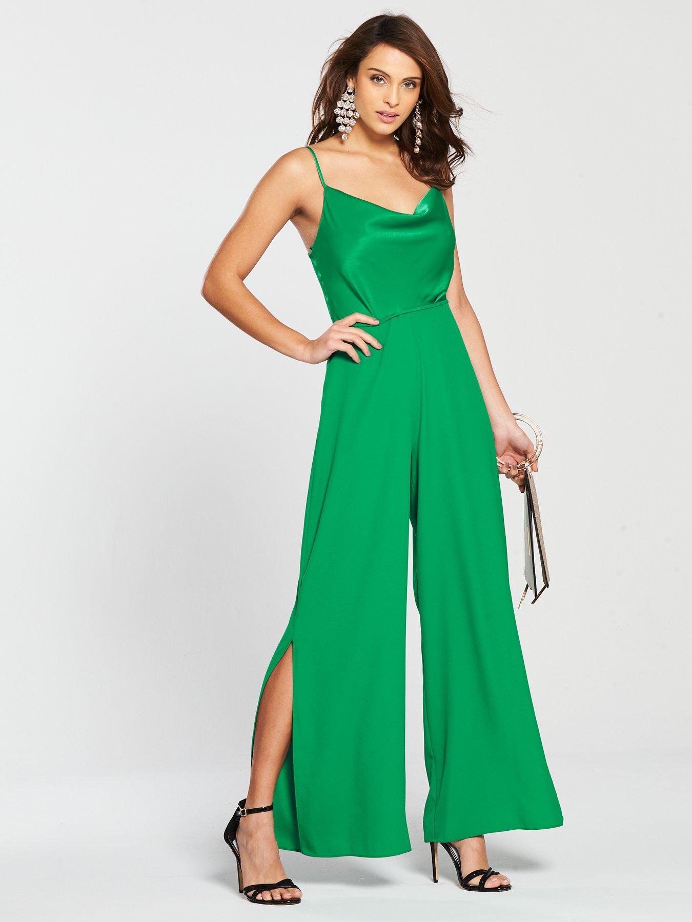 very green jumpsuit