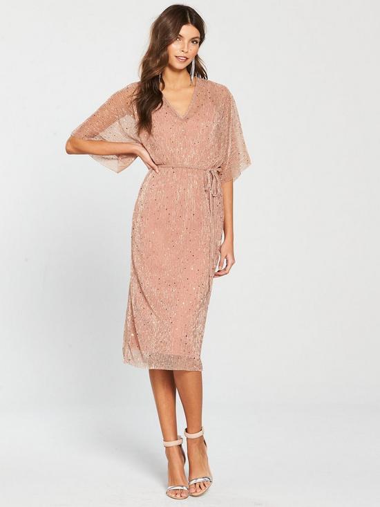 Pink Midi Dress