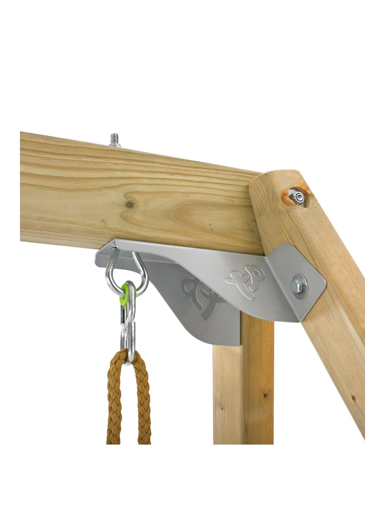 tp forest acorn growable wooden swing set