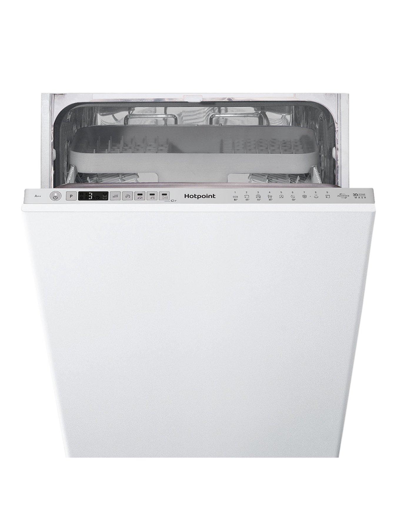 Hotpoint Hsio3T223Wce 10-Place Slimline Integrated Dishwasher  – Dishwasher Only