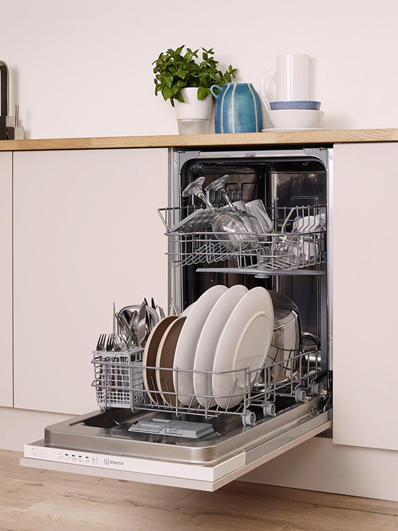 Indesit integrated slimline sales dishwasher