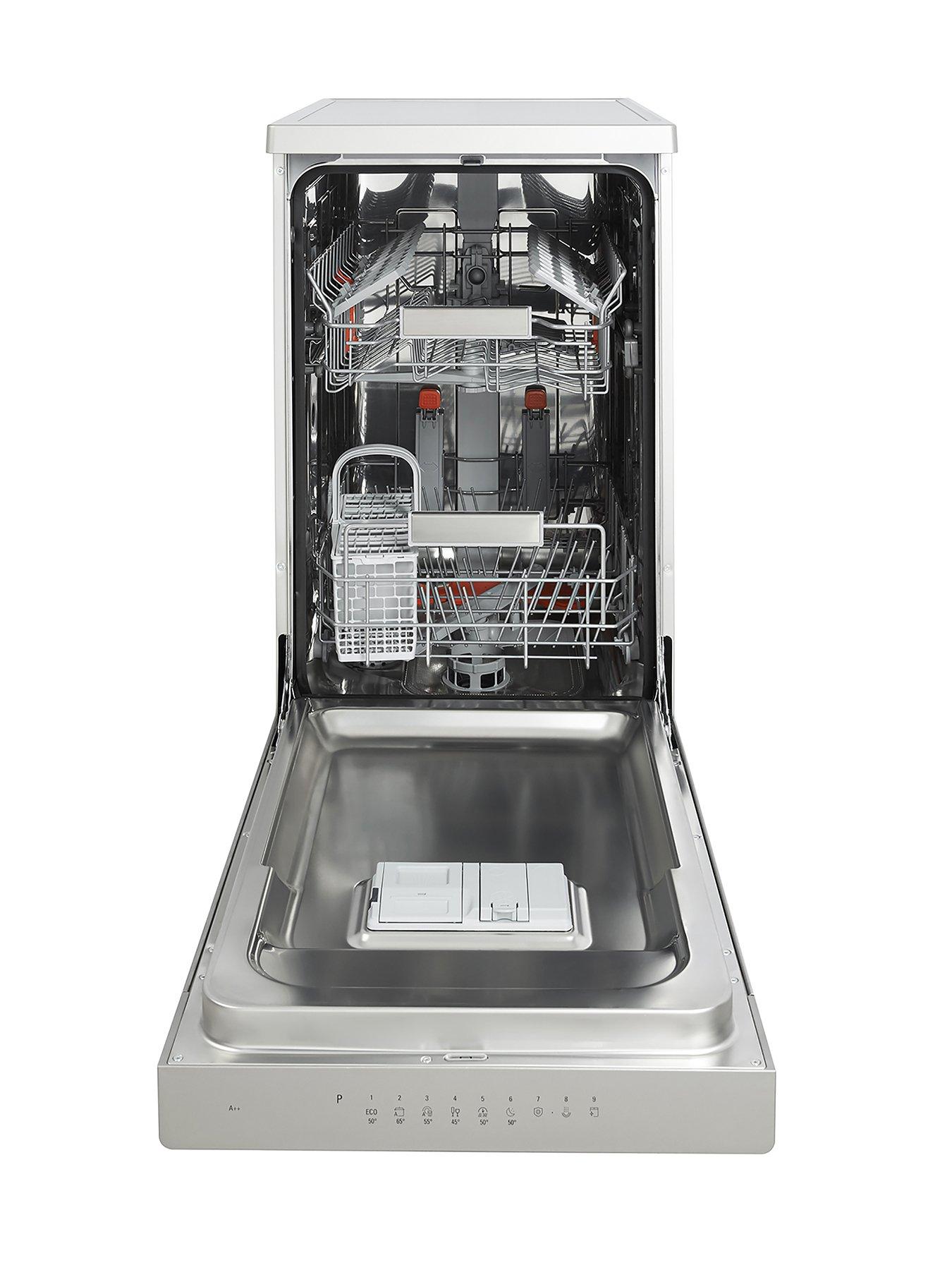 Hotpoint HSFO3T223WXUKN 10Place Slimline Dishwasher with Quick Wash