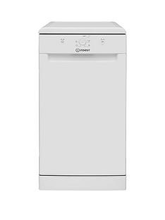 Indesit DSFE1B10 10-Place Slimline Dishwasher - White
