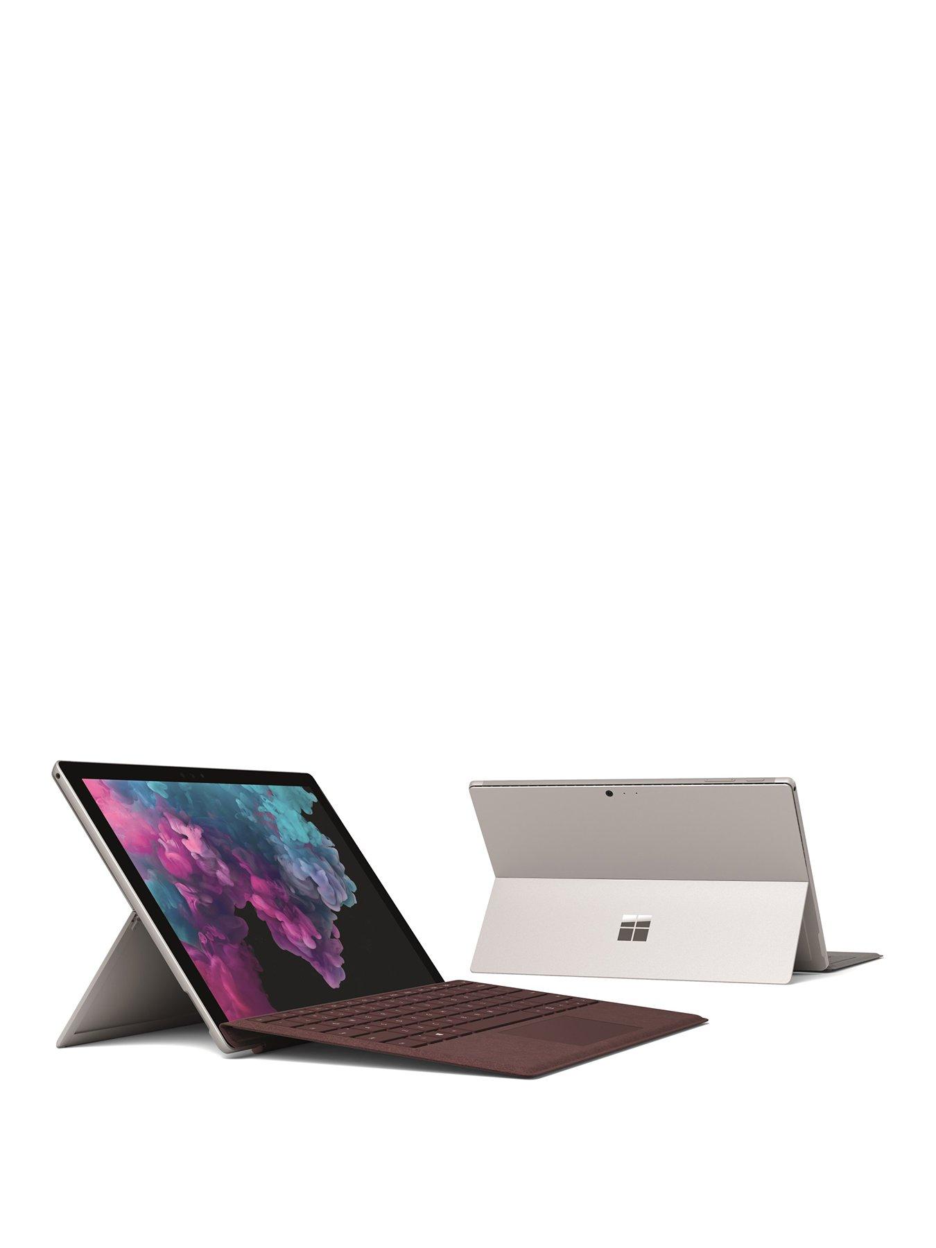 Microsoft Microsoft Surface Pro 6 Intel Core I5 8Gb Ram 128Gb Ssd 12.3In Touchscreen 2 In 1 Laptop With Type Cover Burgundy - Laptop With Microsoft Office 365 Home 1 Yr