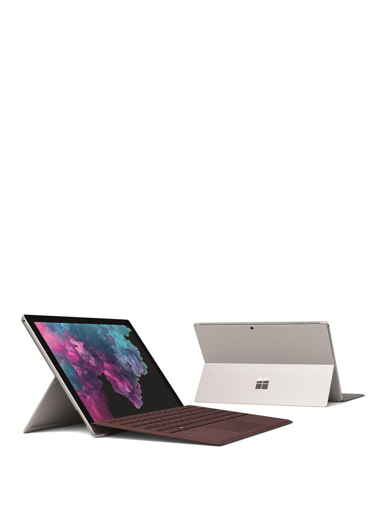 Microsoft Microsoft Surface Pro 6 Intel Core I5 8Gb Ram 128Gb Ssd 12.3In Touchscreen 2 In 1 Laptop With Type Cover Burgundy – Laptop With Microsoft Office 365 Home 1 Yr