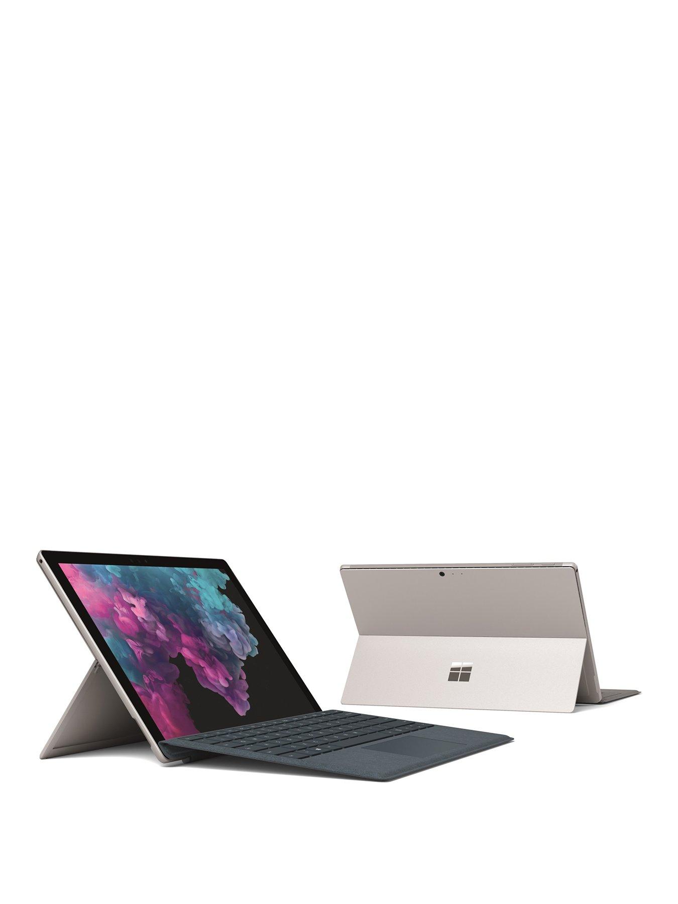 Microsoft Microsoft Surface Pro 6 Intel Core M 4Gb Ram 128Gb Ssd 12.3In Touchscreen 2 In 1 Laptop With Type Cover Cobalt - Laptop With Microsoft Office 365 Home 1 Yr