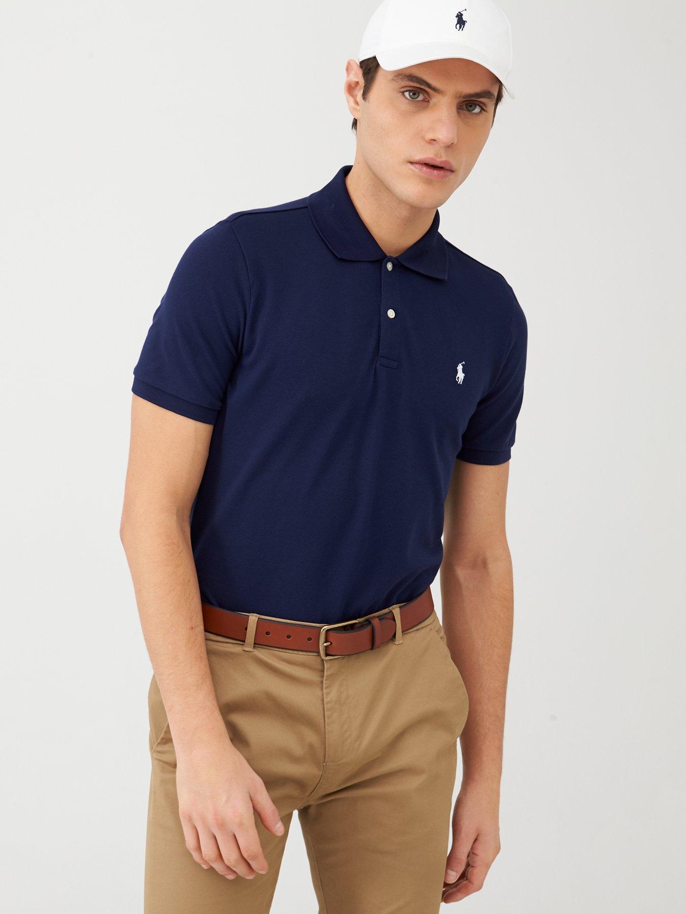 ralph lauren french navy polo