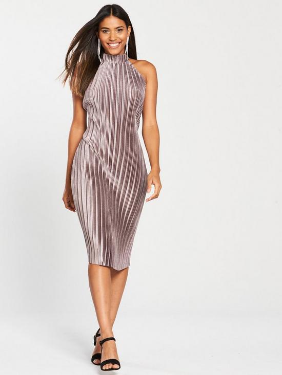 Silver Bodycon Dress