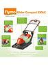  image of flymo-glider-compact-330ax-corded-hover-collect-lawnmower