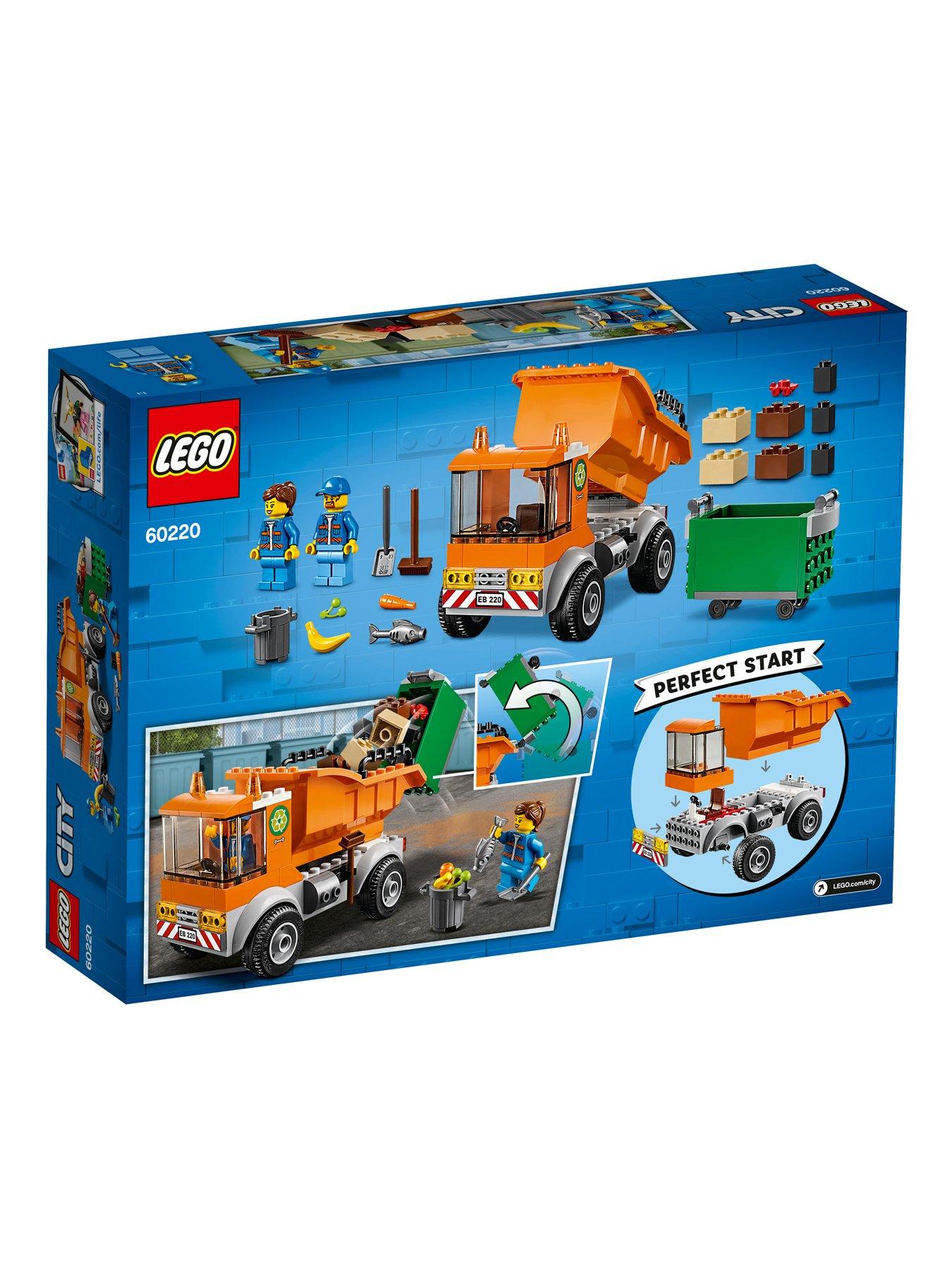 lego garbage truck instructions 60220