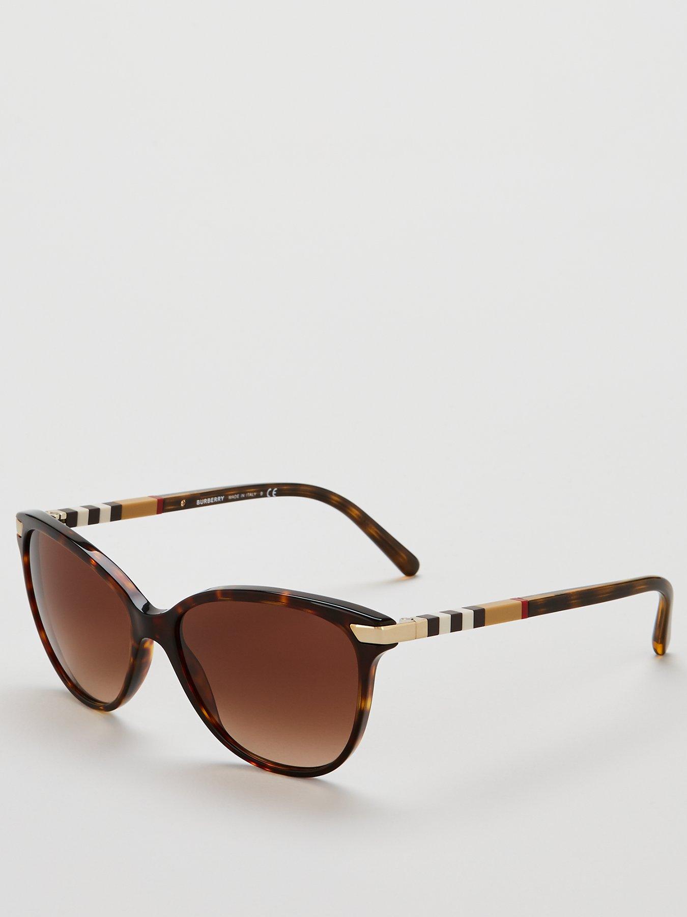 burberry dark havana eyeglasses