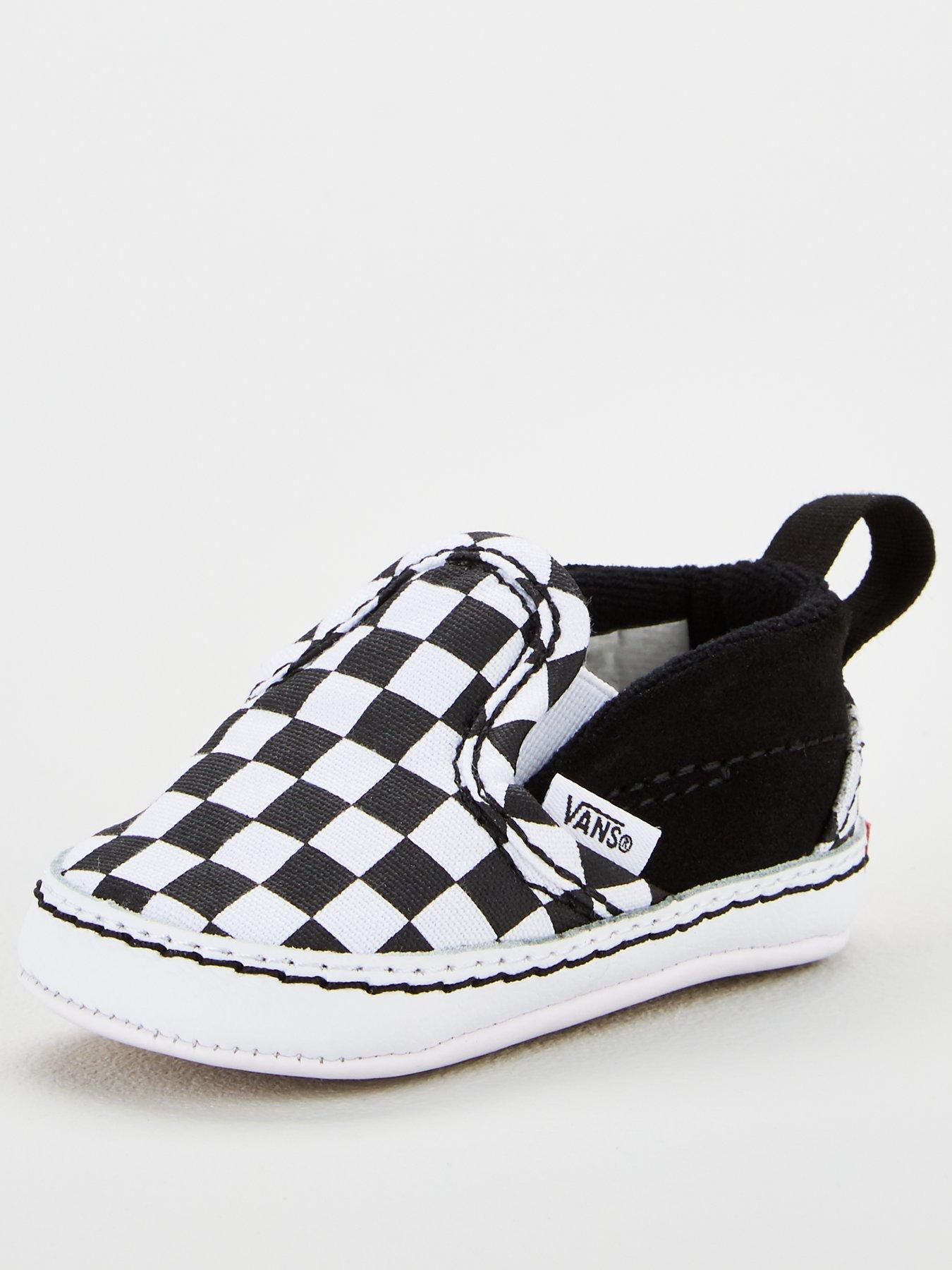 vans checkerboard velcro