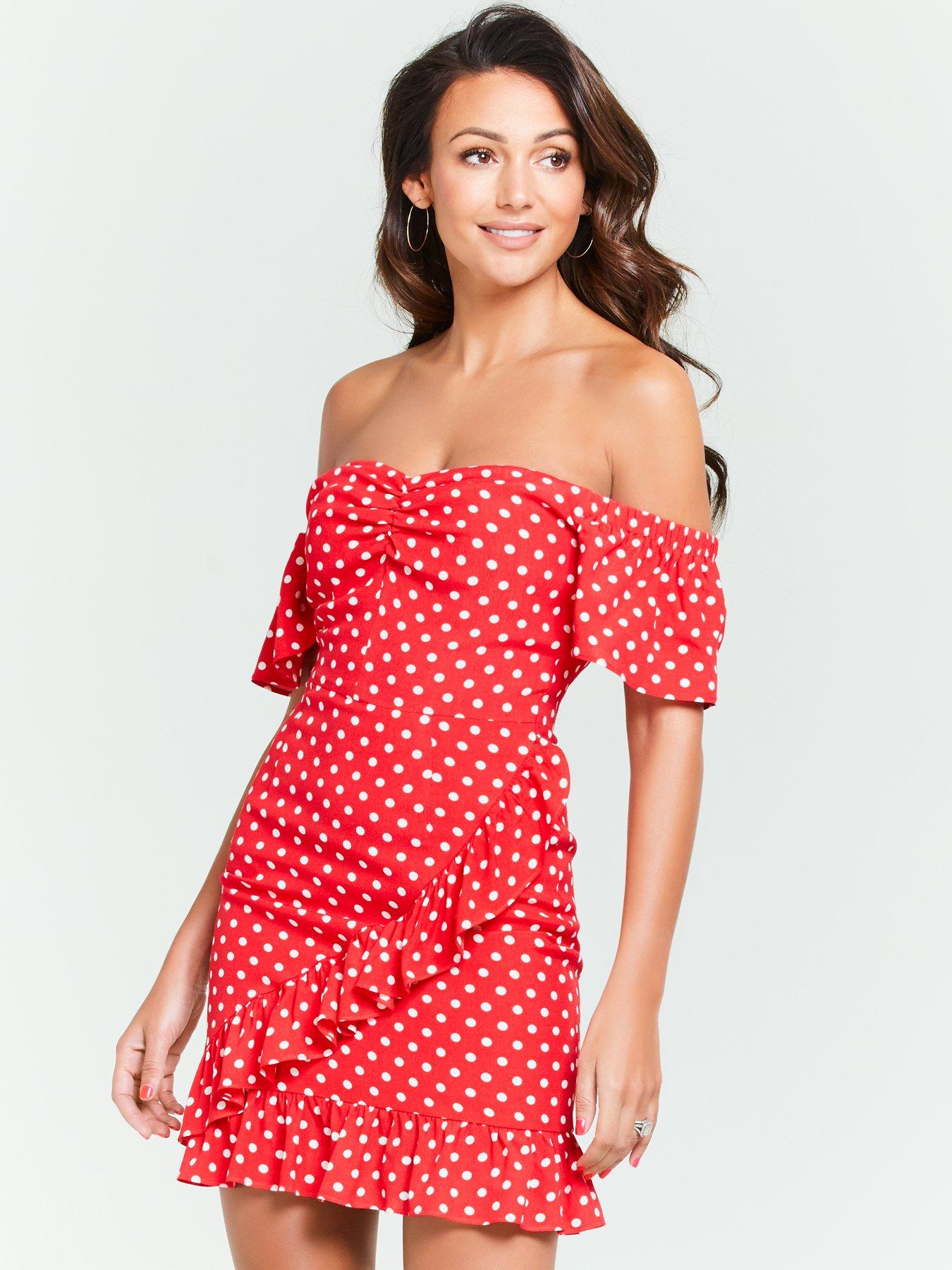 bardot tea dress