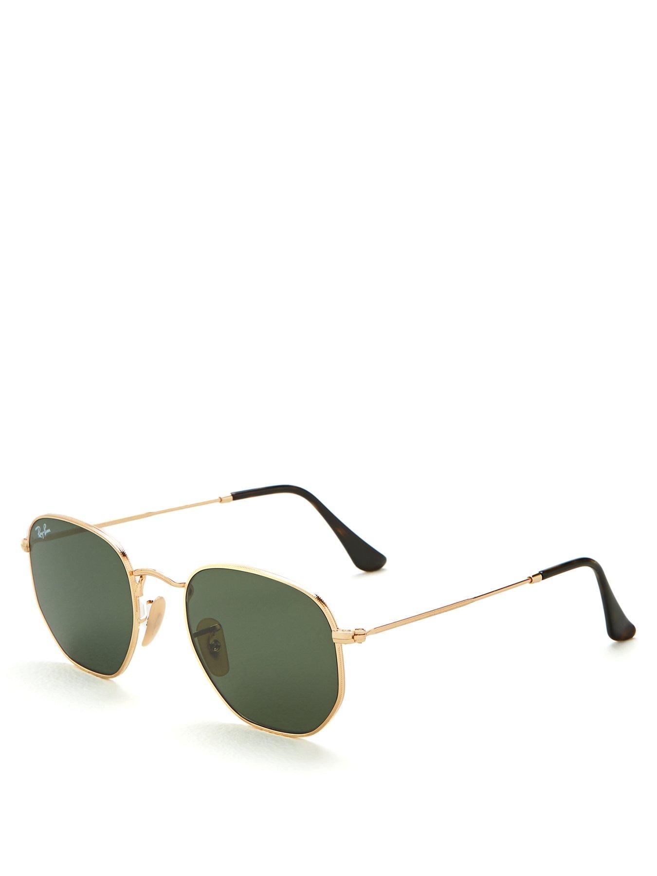 Ray-Ban Hexagonal Sunglasses - Gold | Very