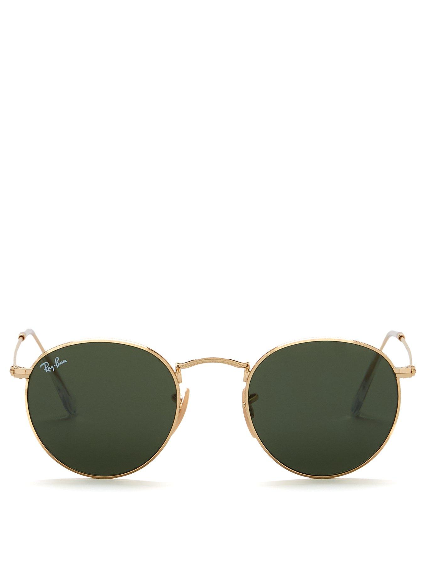 Round wire rim outlet sunglasses