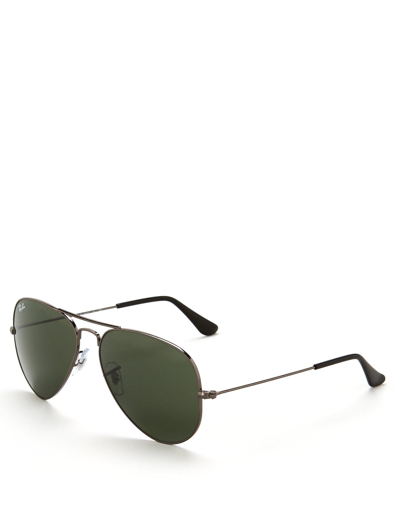 Image 1 of 4 of Ray-Ban Aviator&nbsp;Sunglasses - Gunmetal