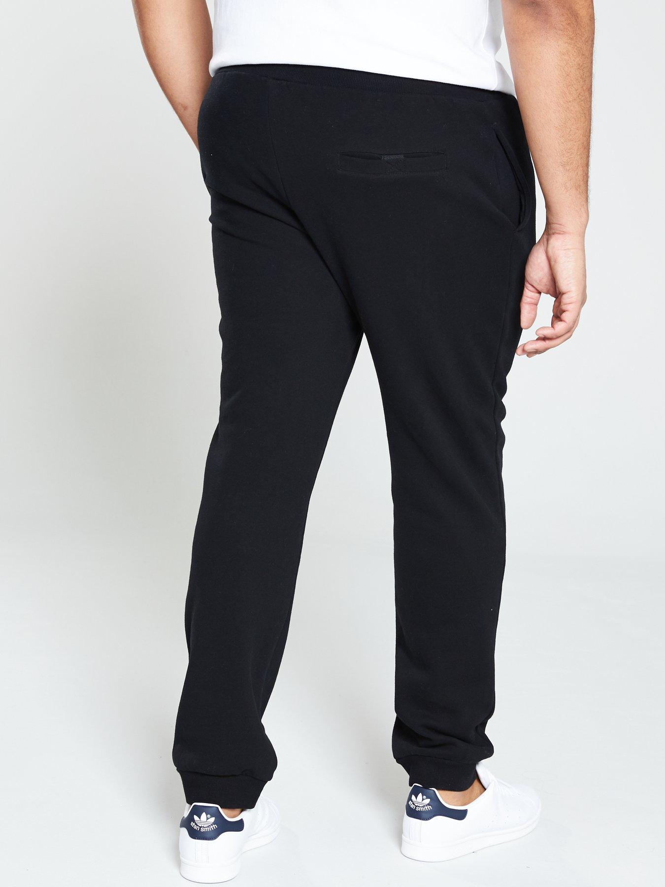 Ellesse Plus Size Ovest Joggers Black Very