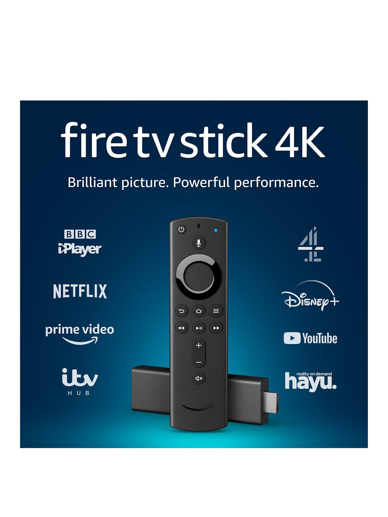 what does the amazon fire stick have on it