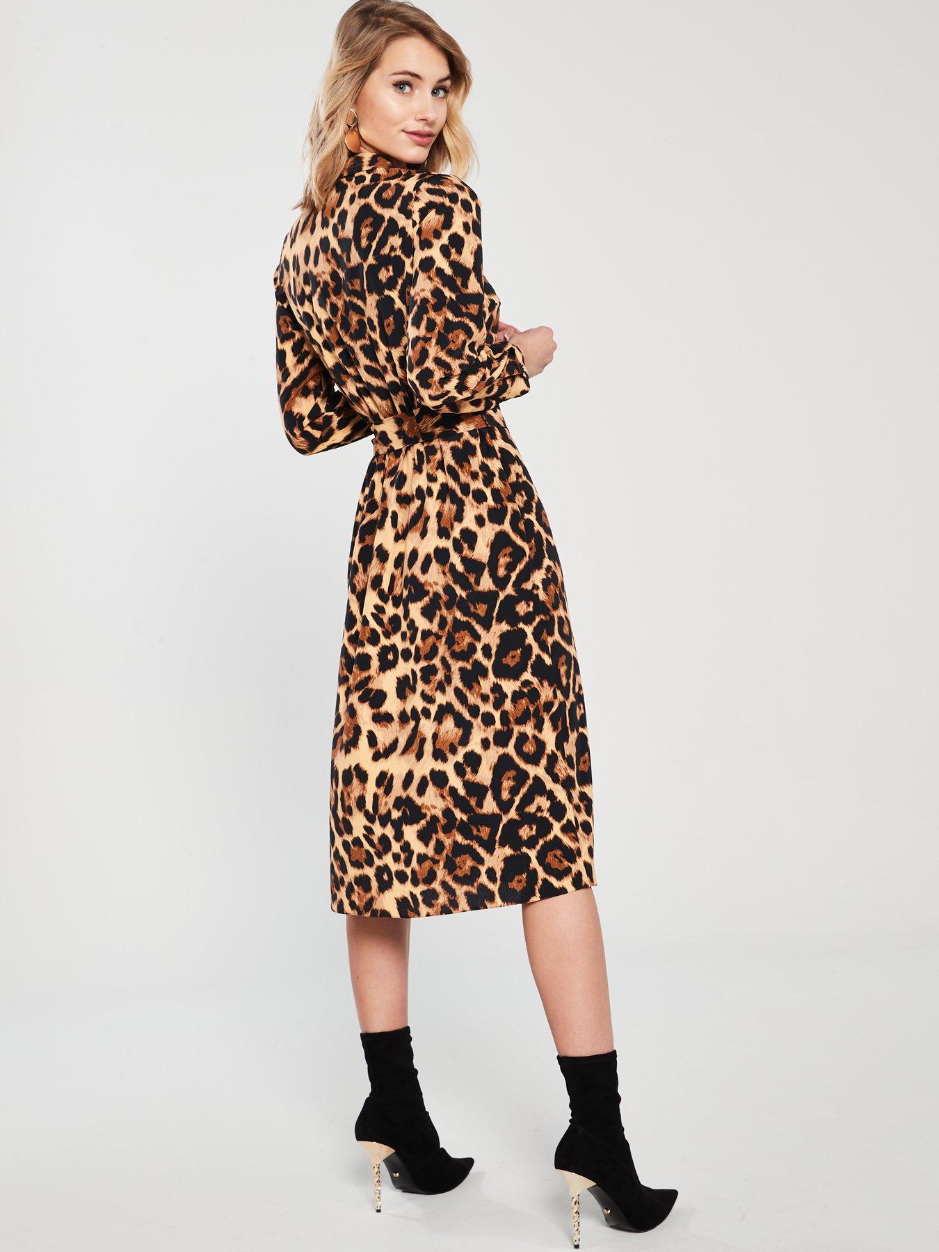 very leopard print dress