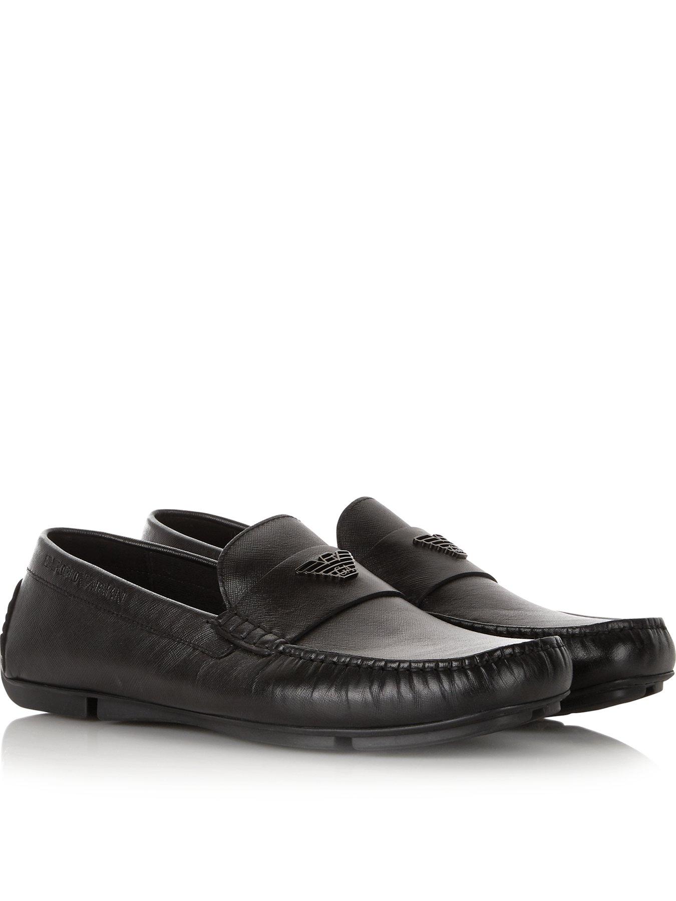 mens armani loafers