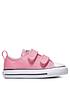  image of converse-infant-girls-2v-canvas-ox-trainers-trainers-pink