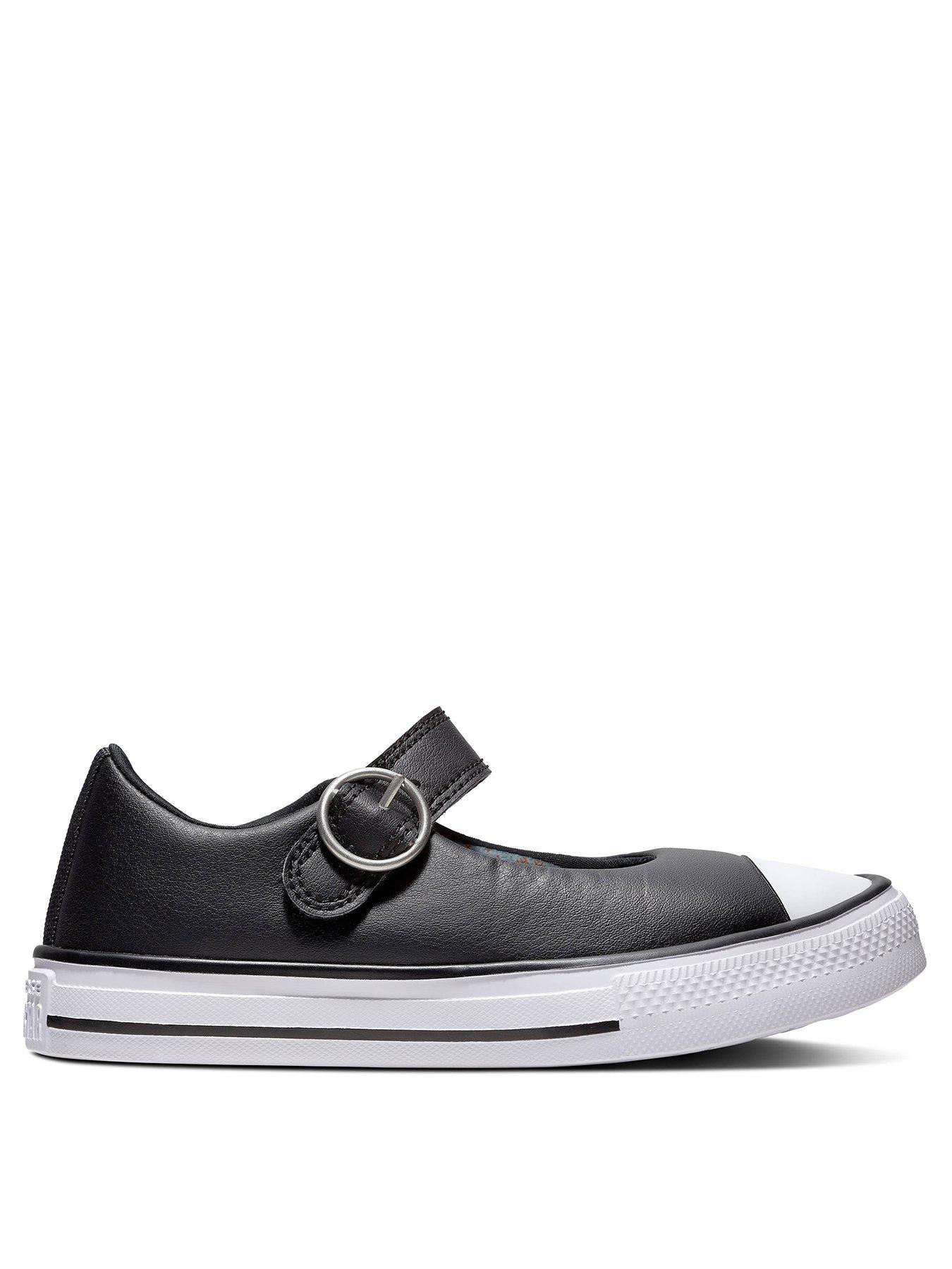 converse chuck taylor mary jane black shoes