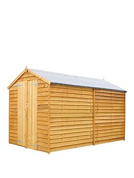 Mercia 10 X 6Ft Overlap Apex Windowless Shed