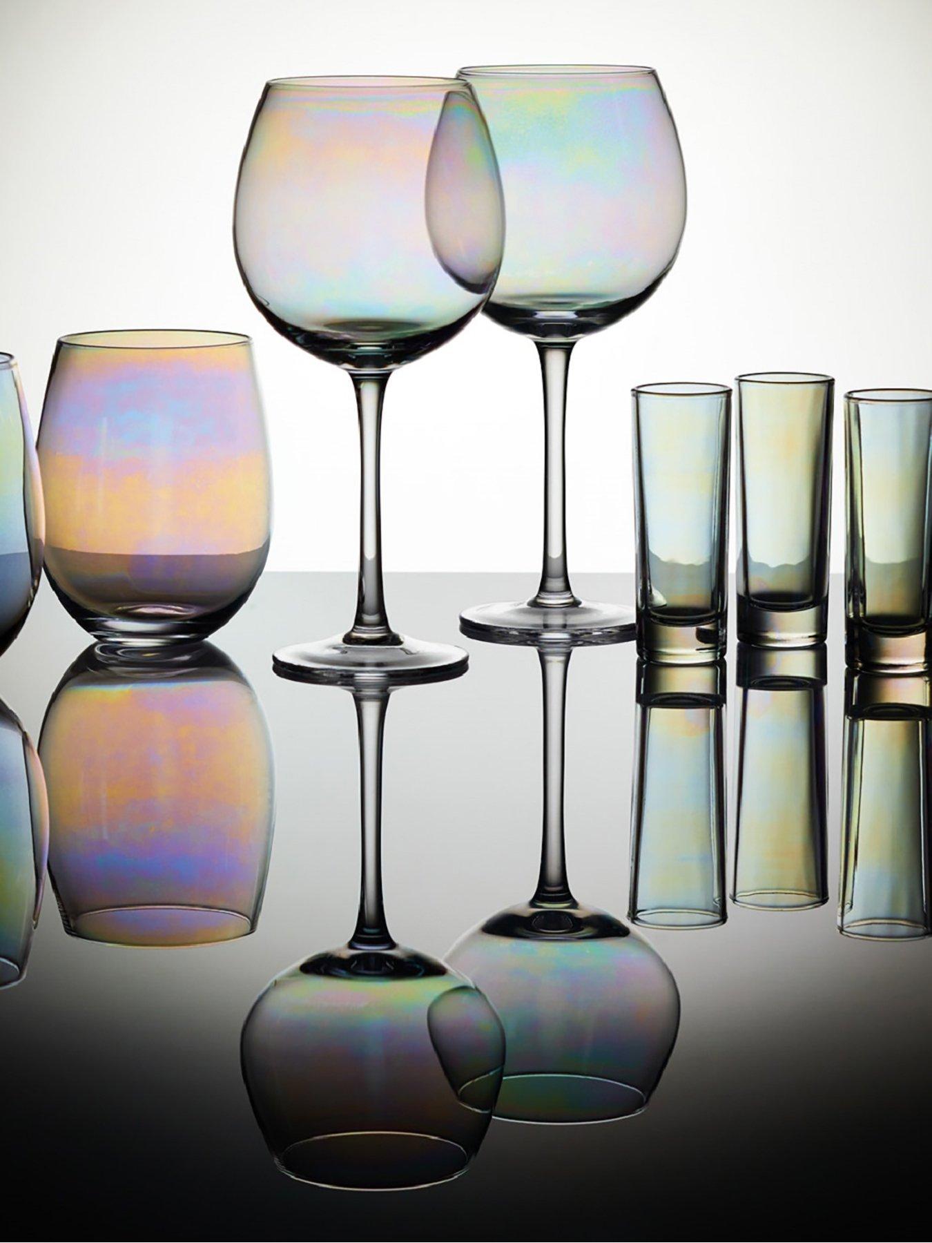 KitchenCraft Lustre Gin Balloon Glasses Set of 4 very.co.uk