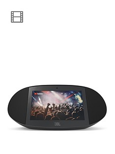 JBL Link View Wireless Bluetooth Speaker with 8 inch Touchscreen & Built-In Google Assistant