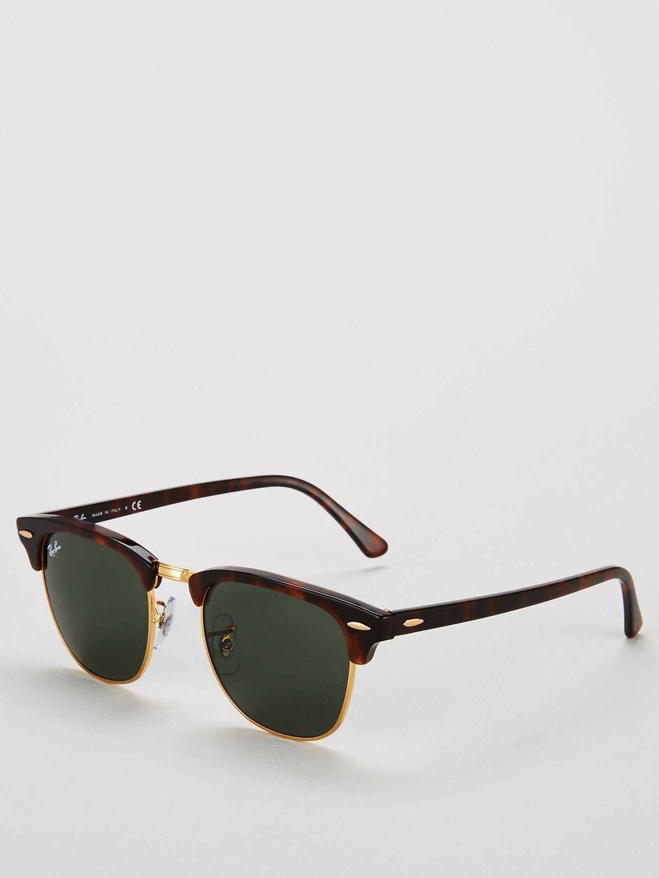 undefined Clubmaster 0RB3016 Sunglasses - Brown