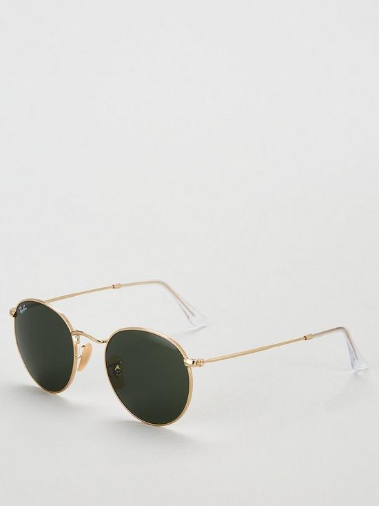 front image of ray-ban-0rb3447-roundnbspsunglasses