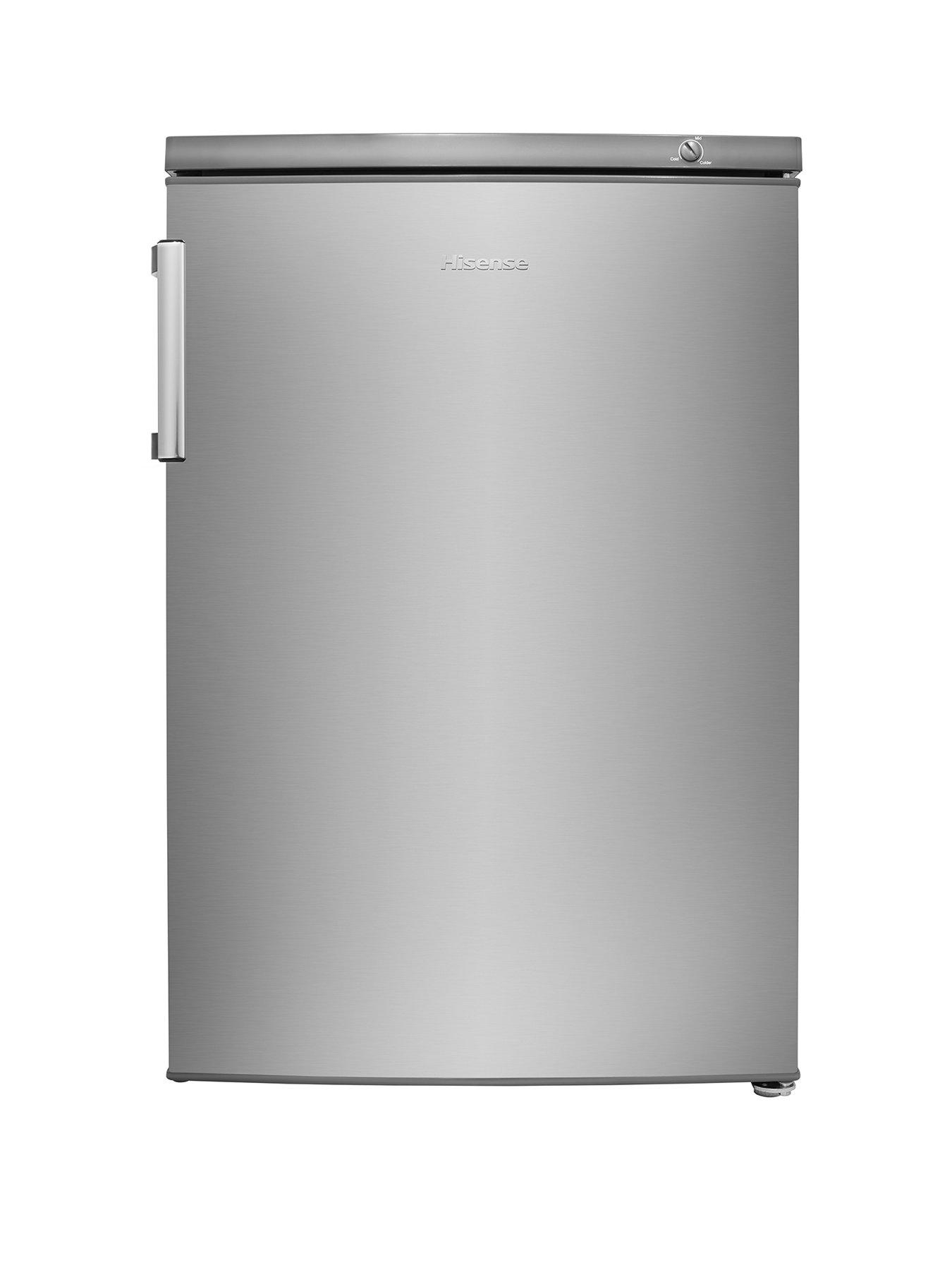 Hisense Fv105D4Bc21 55Cm Wide Under-Counter Freezer – Stainless Steel Look