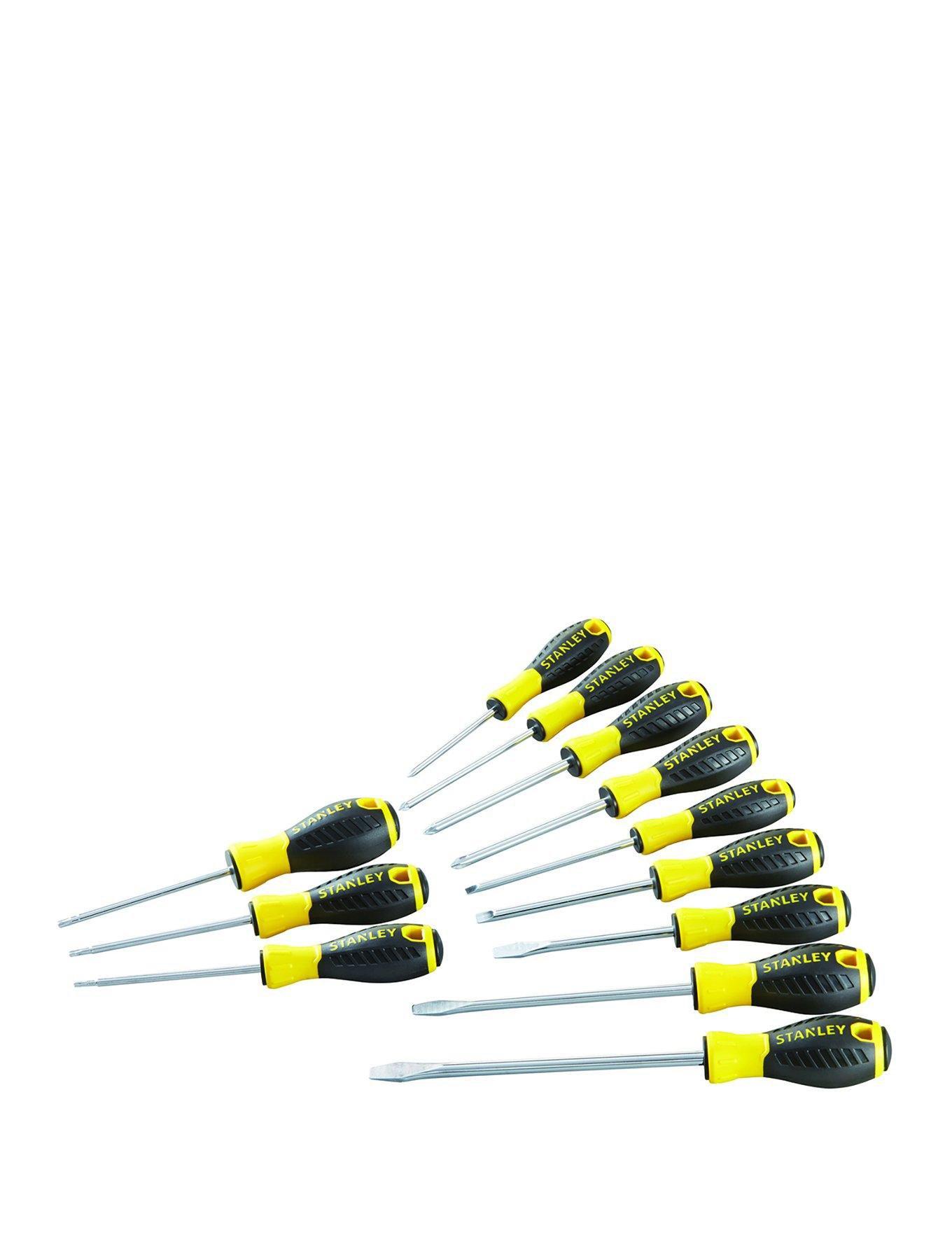 Product photograph of Stanley 12pc Screwdriver Set from very.co.uk