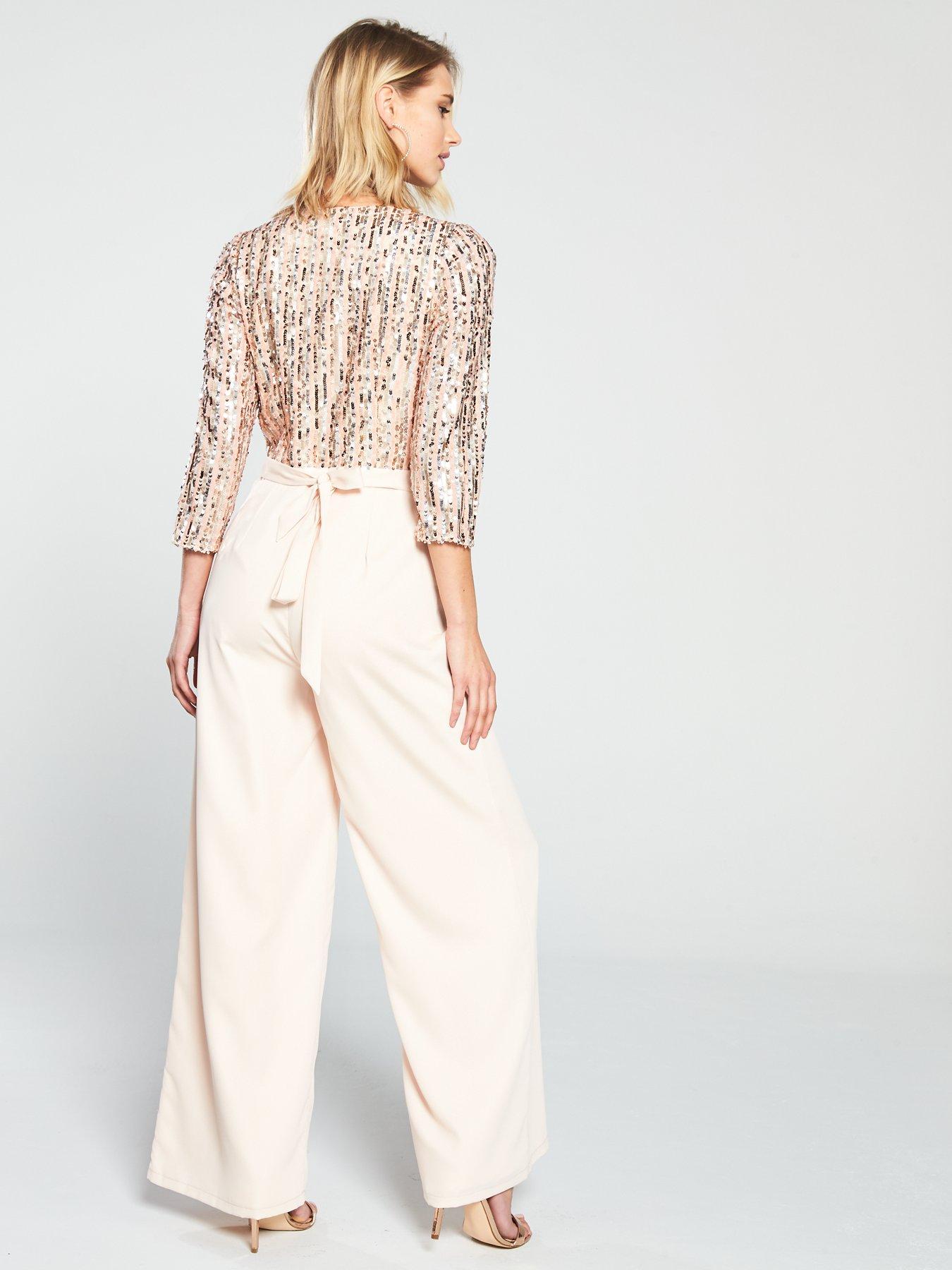 very sequin jumpsuit