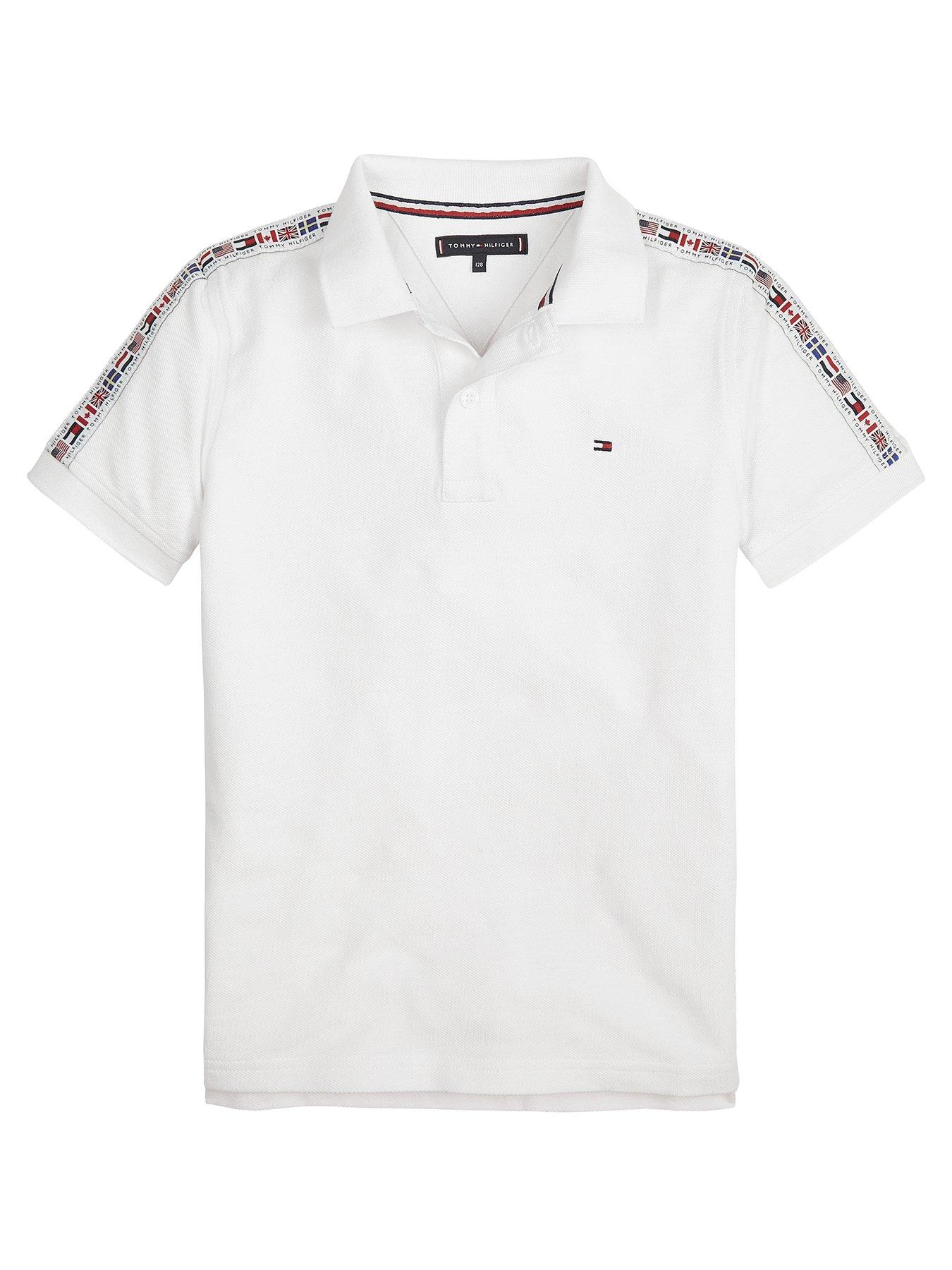 Tommy Hilfiger Boys Short Sleeve Flag Tape Polo Shirt review