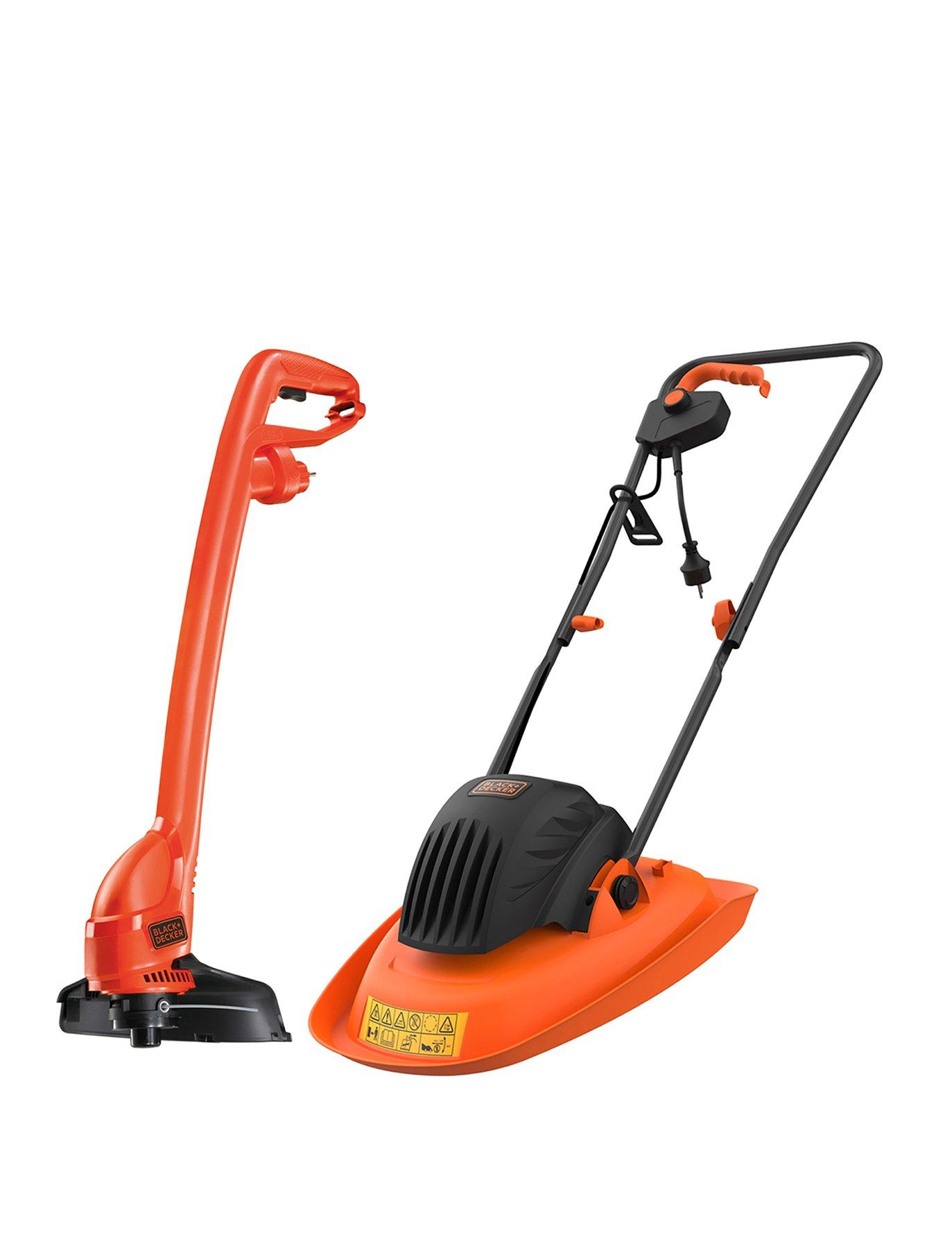 Black & Decker 1200W Hover Mower + GL250 250W Strimmer Twinpack