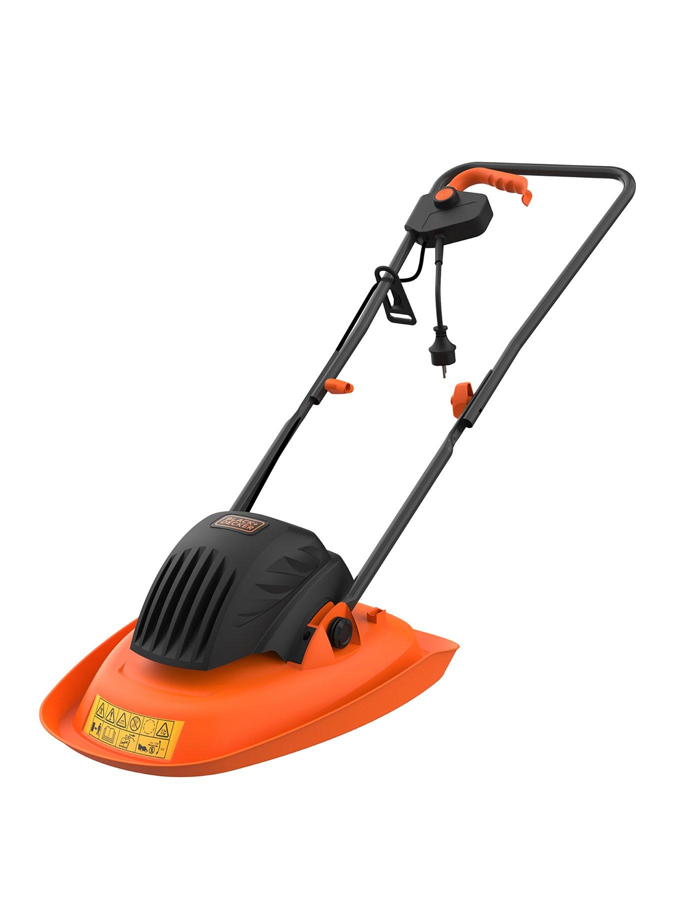 Product photograph of Black Decker Black Amp Decker Black Decker 1200w Hover Mower from very.co.uk