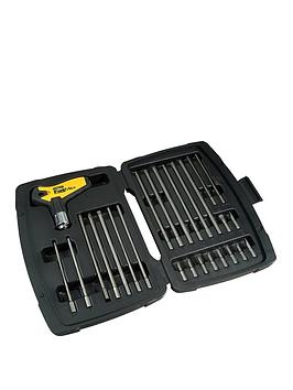 Product photograph of Stanley Fatmax 27 Piece Ratchet Set 0-79-153 from very.co.uk