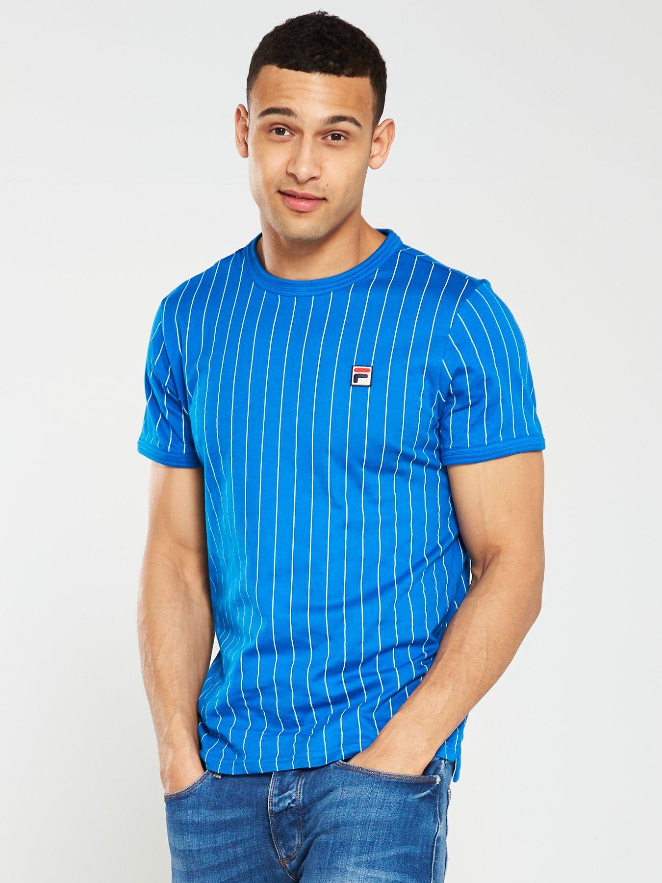 fila pinstripe t shirt