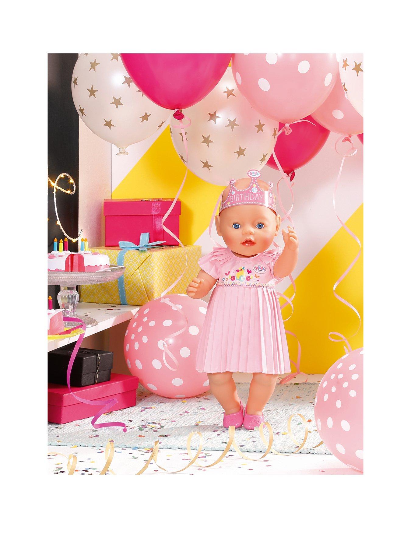 baby born happy birthday doll