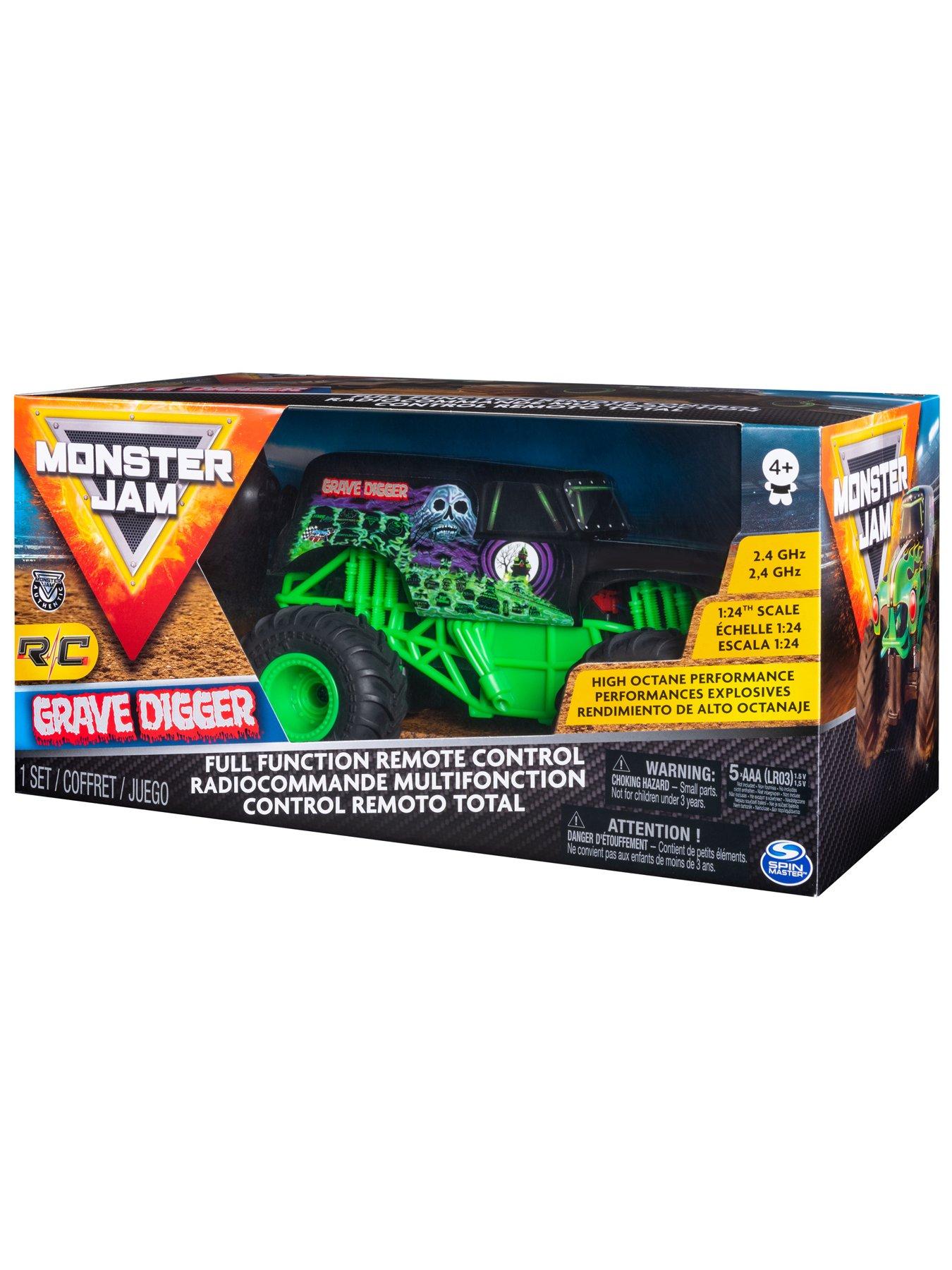 Radio control grave clearance digger